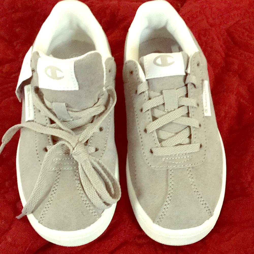 Adorable Grey Champion shoe BRAND NEW NEVER WORN